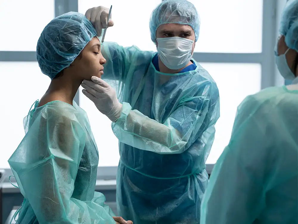 Kapalı burun ameliyatı tekniği 