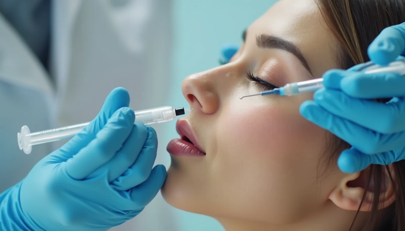 burun dolgusu uygulama enjeksiyon