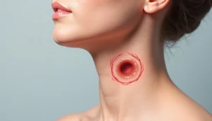 Tiroglossal duktus kisti boyun orta hattında görülen konjenital kistik yapı